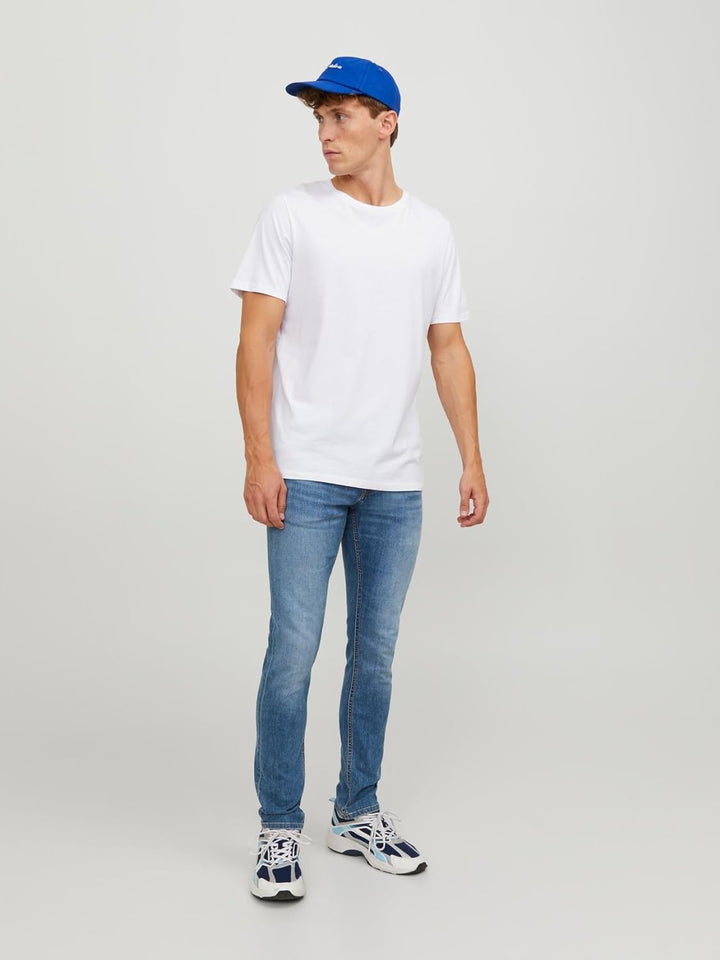JACK & JONES Men's Skinny Jeans 28W / 30L Blue Denim, 28W / 30L Blue Denim