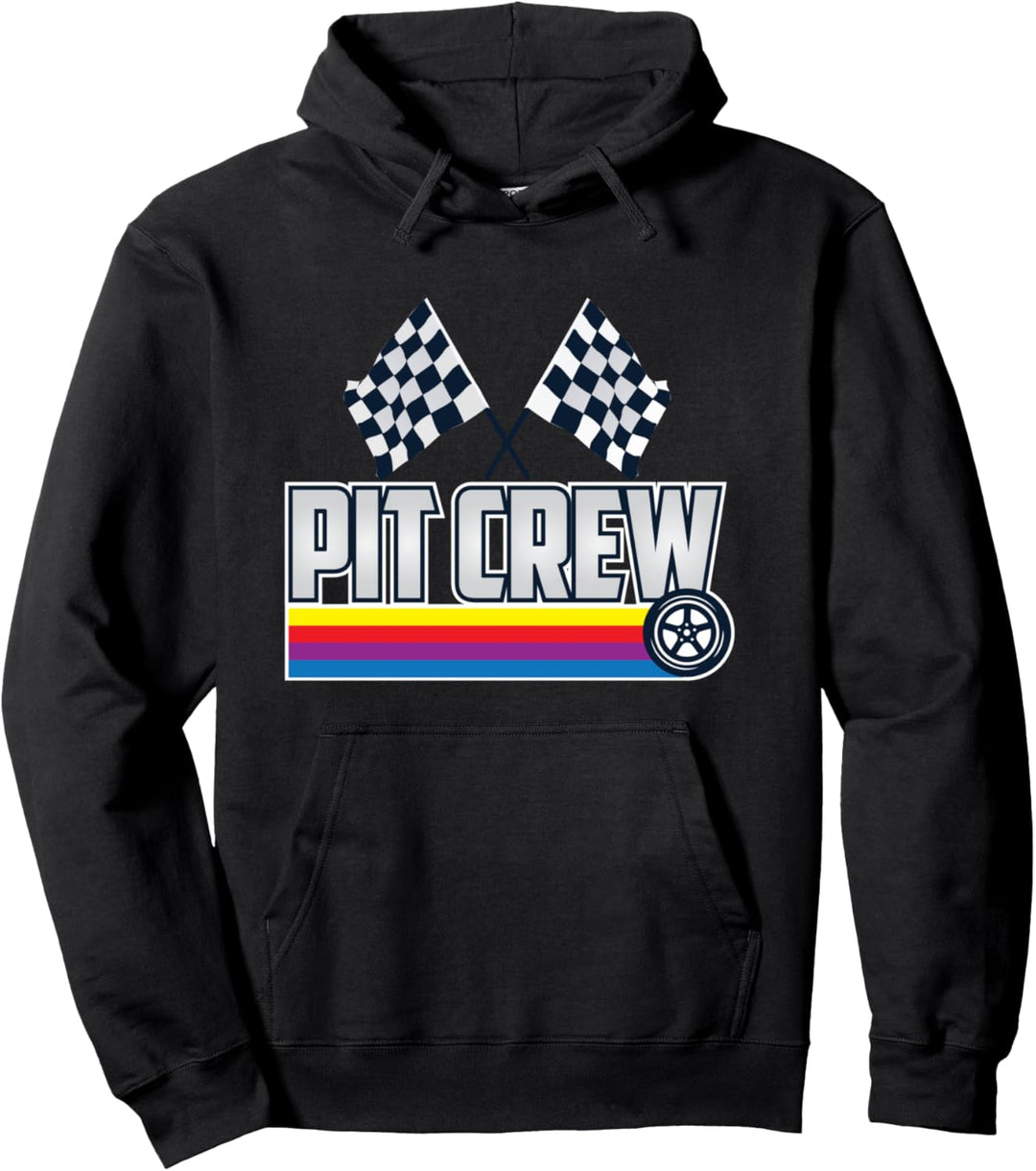 Boxencrew I Rennwagen Fahrer I Boxencrew I Autorennen I Auto Pullover Hoodie