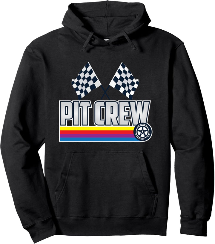 Boxencrew I Rennwagen Fahrer I Boxencrew I Autorennen I Auto Pullover Hoodie