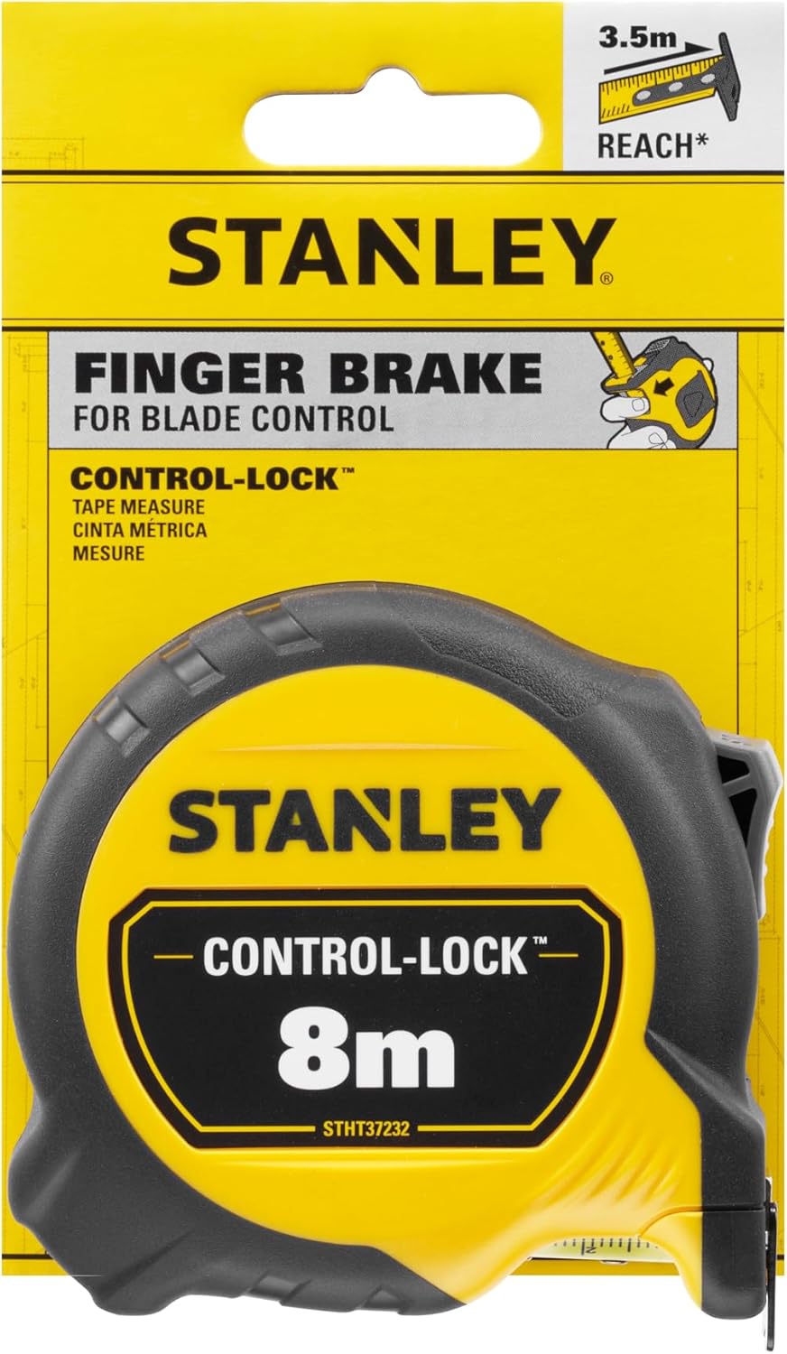 Flexómetro Control -Lock STANLEY® 8mx25mm