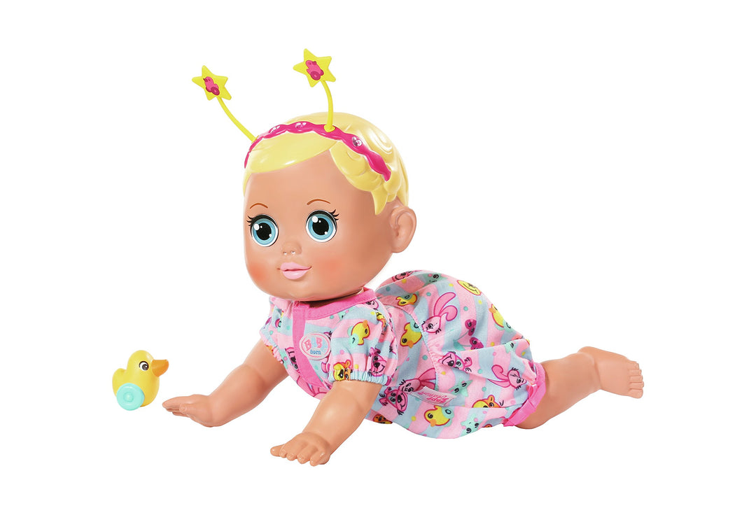 BABY born 825884 Funny Faces KrabbelBaby Puppe, bunt