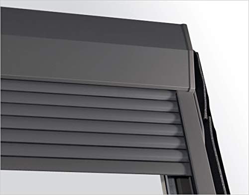 Dakea Aussenrollladen C02 55x78cm kompatibel für Velux GGL,GHL & GPL Holz Dachfenster Aussenrolllade