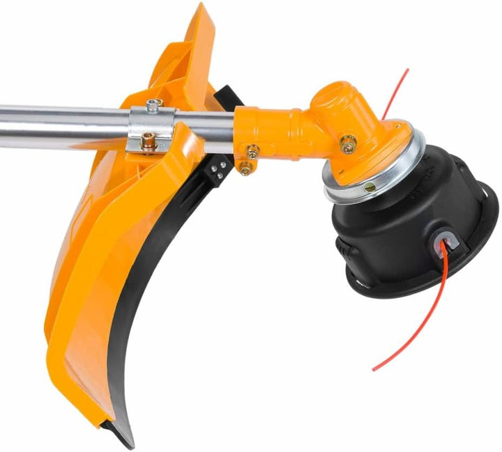 Rasentrimmer Benzin Motorsense 52ccm Freischneider 6 PS Trimmer Set Zubehör