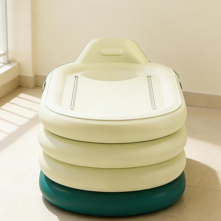 Aufblasbare Badewanne - Ganzkörper-Einweichhilfe - Aufblasbare Wanne für die Dusche | für Spa, Entsp