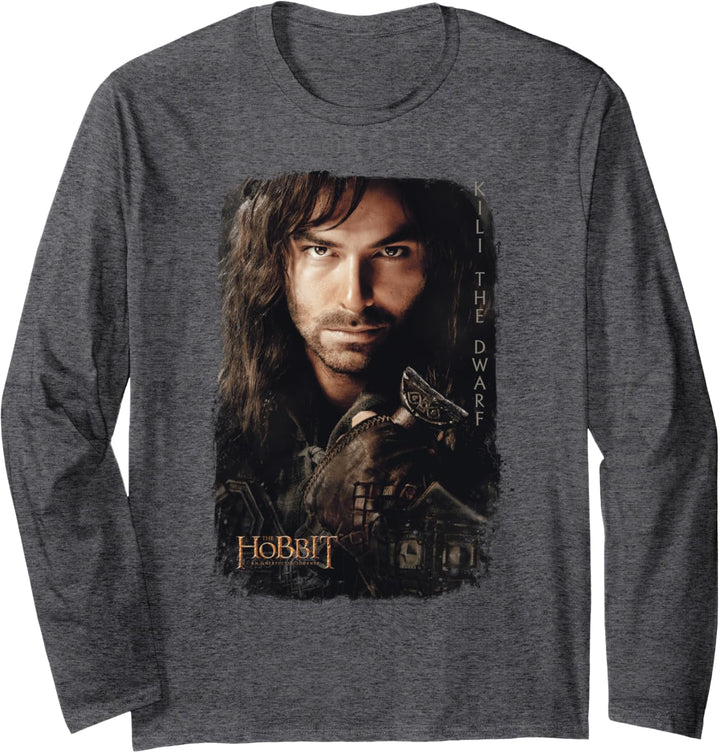 The Hobbit Kili Poster Langarmshirt