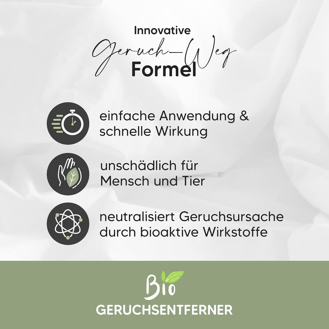 Pawlie's Tier-Geruchsneutralisierer (EXTREM STARK) & Enzymreiniger Katzenurin Geruchsentferner & Hun