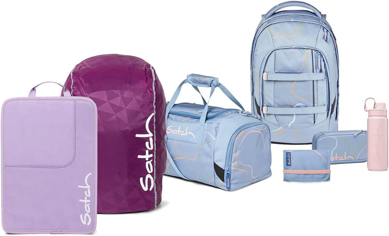 satch Pack Schulrucksack Set 7tlg. Kollektor Edition Vivid