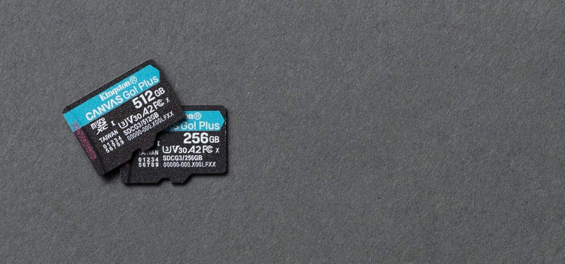 Kingston SDCG3/512GBSP microSD Speicherkarte ( 512GB microSDXC Canvas Go Plus 170R A2 U3 V30 Ohne SD