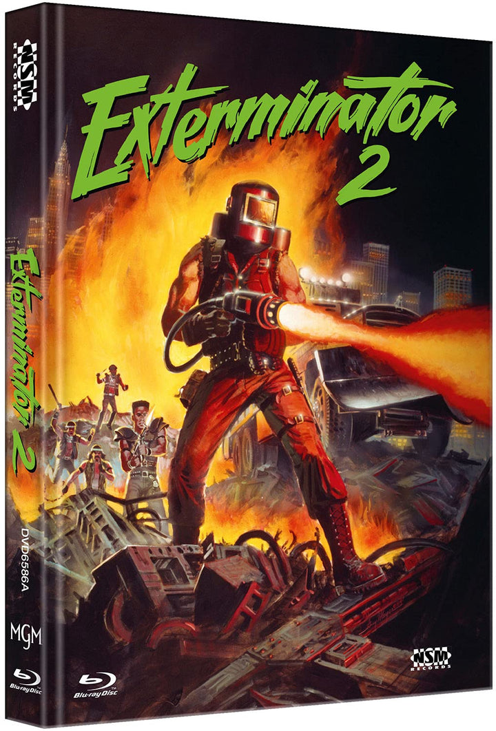 Exterminator 2 [Blu-Ray+DVD] - uncut - limitiertes Mediabook Cover A, Blu-ray