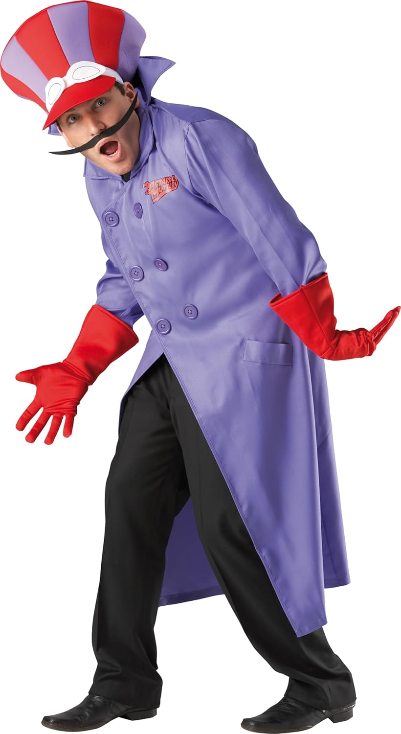 Rubie's Official Dick Dastardly Kostüm, Grösse X-Large XL, XL