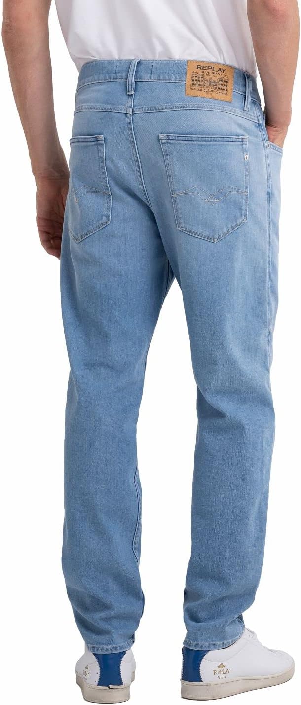 Replay Herren Sandot Jeans 28W / 30L 010 Light Blue, 28W / 30L 010 Light Blue