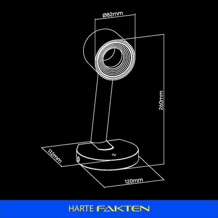 Xantron® Headset Halterung mit dynamischer RGB Beleuchtung & Induktiver Ladestation/Ideal für passio