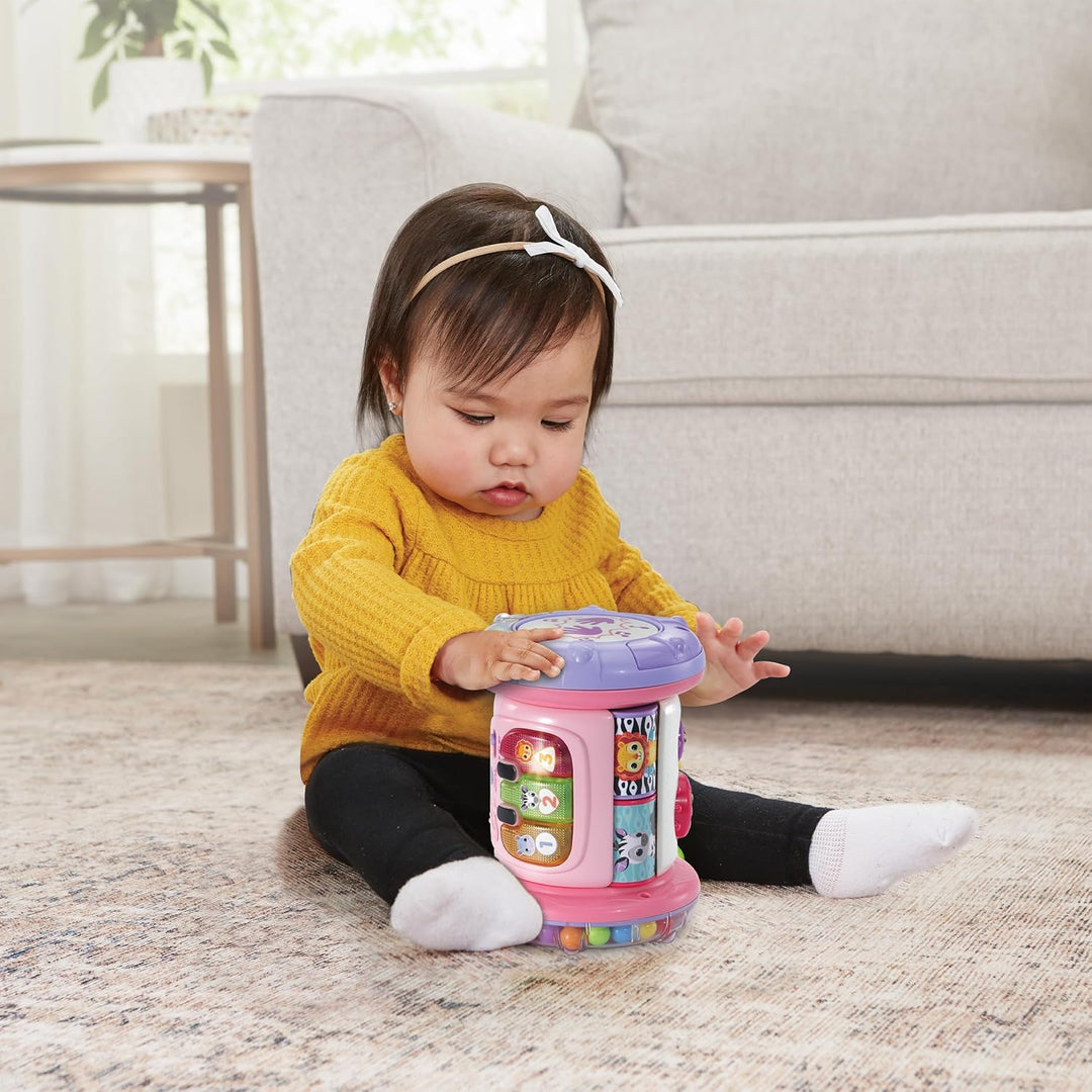 Vtech 3-in-1 Rollende Entdecker-Trommel pink