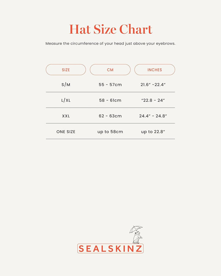 SealSkinz Unisex Blakeney Strickmütze für Kaltes Wetter, mit Zopfmuster, Wasserdicht Beanie Hat S-M