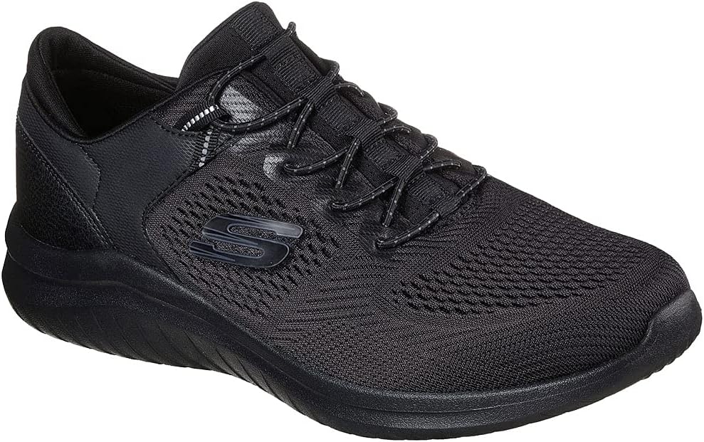 Skechers Herren 232108sneakers 42.5 EU Schwarz, 42.5 EU Schwarz