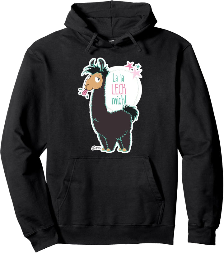 "la la LECK mich!" designed by NICI Pullover Hoodie