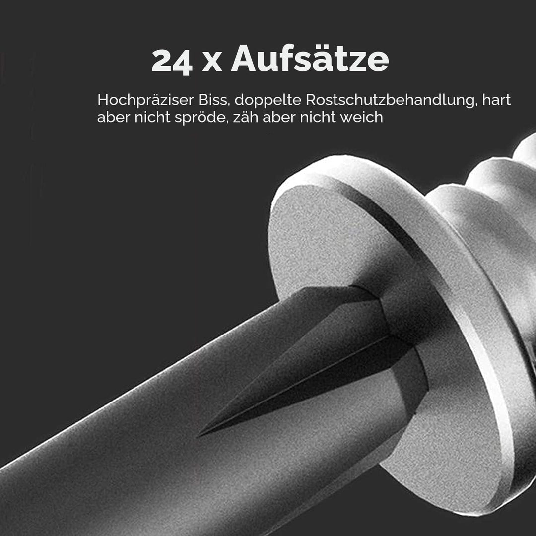 Xiaomi Mi Präzisions-Schraubendreher-Set, 24 magnetische Schraubendreher-Bit-Set, Taschen-Schraubend