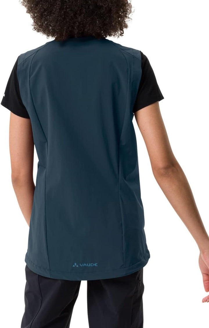 VAUDE Damen Women's Yaras Vest Weste 38 dark sea uni, 38 dark sea uni