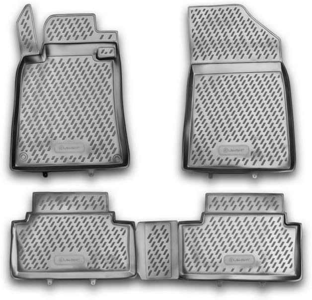 Element Passgenaue Premium Antirutsch Gummi Fussmatten - Peugeot 508