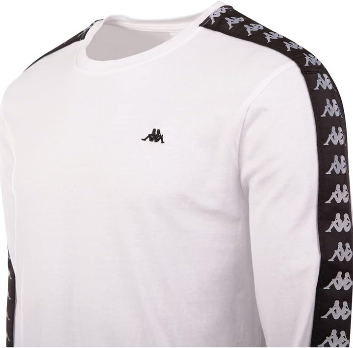 Kappa Herren Lars Men, T-Shirt, Regular Fit S Bright White, S Bright White