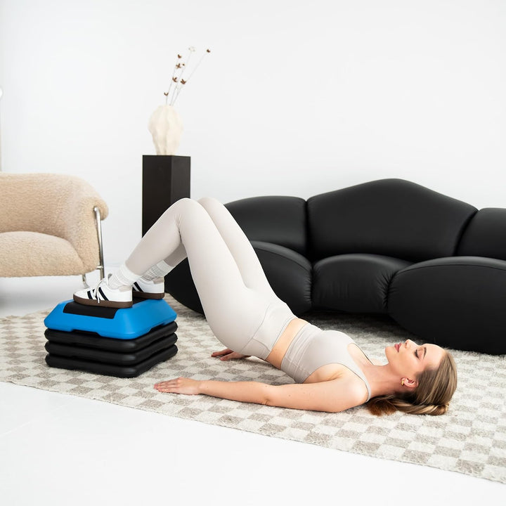 Mini Aerobic Step - Schwarz/Blau