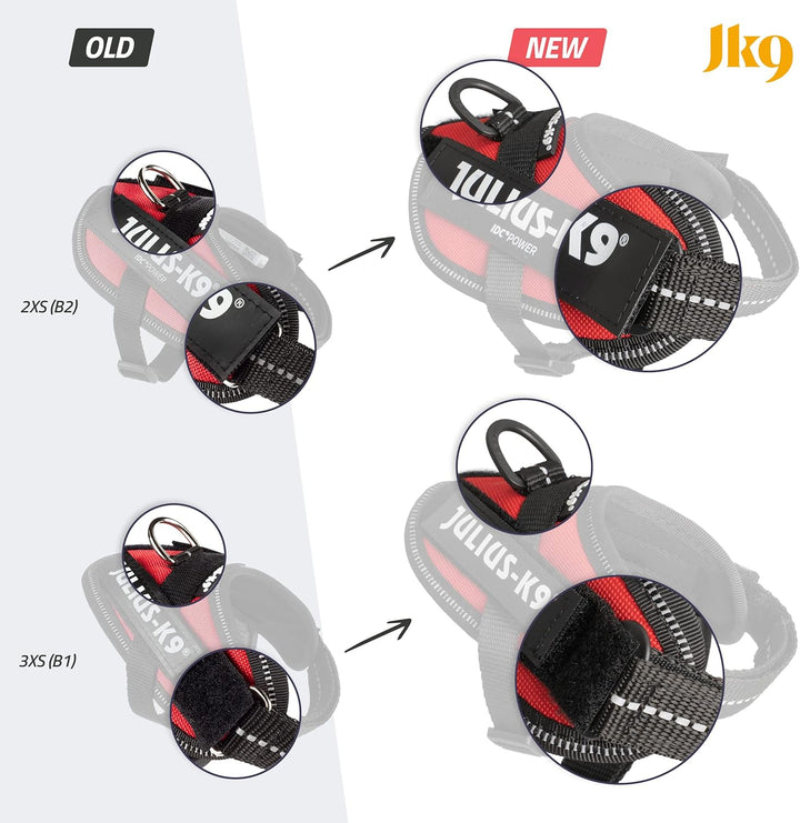 Julius-K9, IDC Powergeschirr, Grösse: 3XS/Baby 1, Dunkelviolett