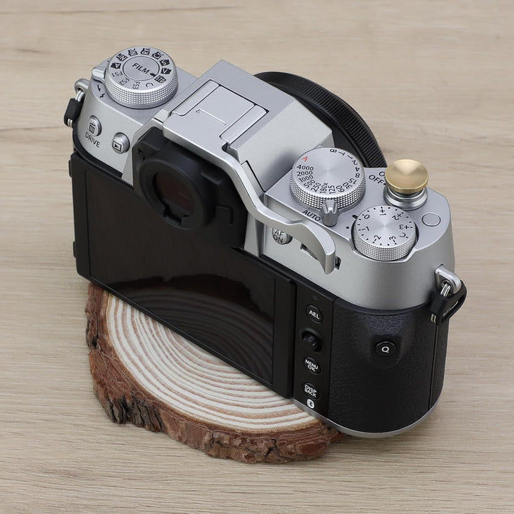 Haoge THB-XT30S Metall-Blitzschuh-Daumenauflage für Fujifilm Fuji X-T10 X-T20 X-T30 XT10 XT20 XT30 K