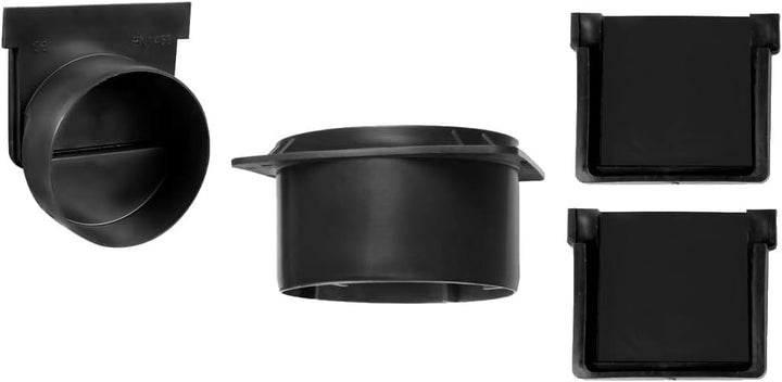 S-lon Schlitzrinne Set | 10 m | Typ 70 (Höhe 158 mm) | schwarz (Entwässerungsrinnen) 10.0 Meter Typ