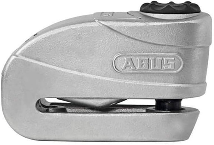 ABUS Bremsscheibenschloss Granit Detecto XPlus 8008 2.0 - Motorradschloss mit Alarm - ABUS-Sicherhei