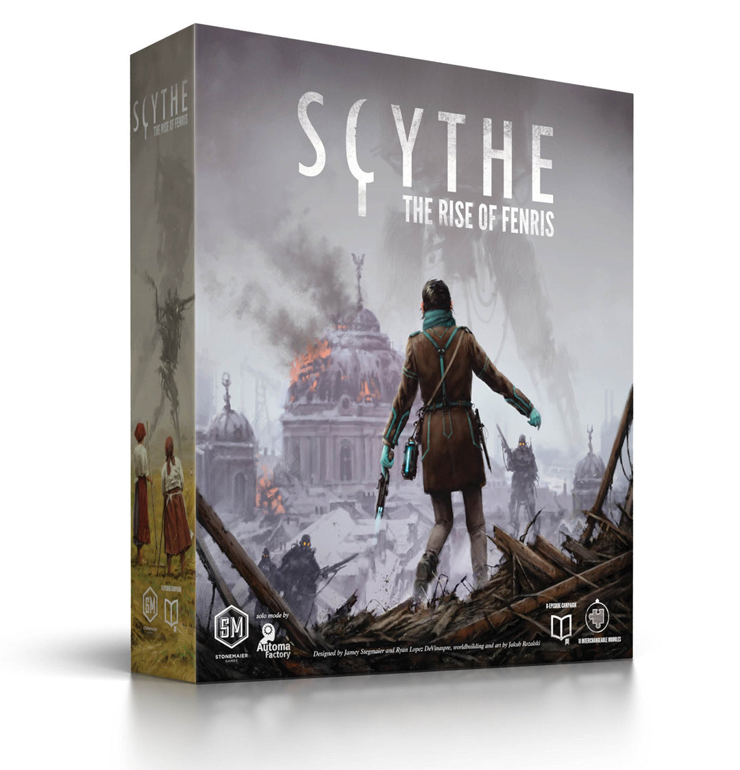 Stonemaier Games STM637 Scythe: The Rise of Fenris, Mixed Colours Scythe Expansion: The Rise of Fenr
