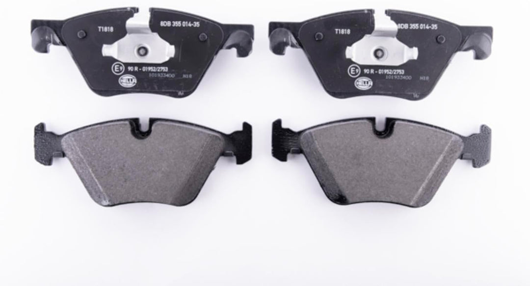 HELLA PAGID 8DB 355 014-351 Bremsbelagsatz - T1818 - Bremssystem: Teves - für Verschleisswarnanzeige