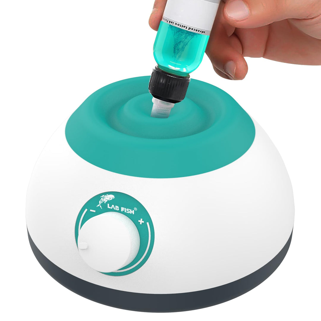 LAB FISH VM200S Mini Vortexmischer Farbmixer Modellbau: Rüttler für Lack, Nagellack, Wimpernkleber &amp;