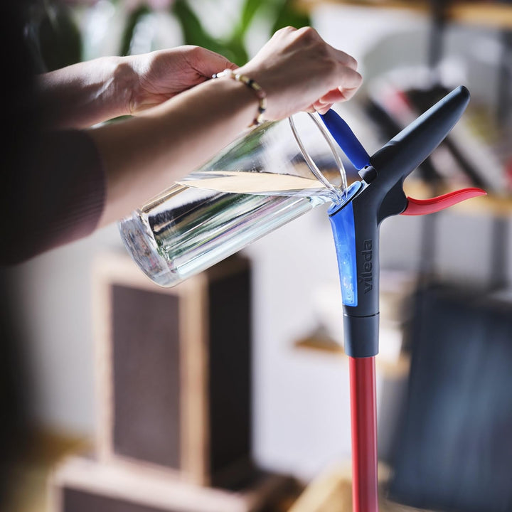 Vileda 1–2 Spray flach Spray Mop Mopp/Nachfüllpack, rot Mopp / Nachfüllpack Mopp / Nachfüllpack, Mop