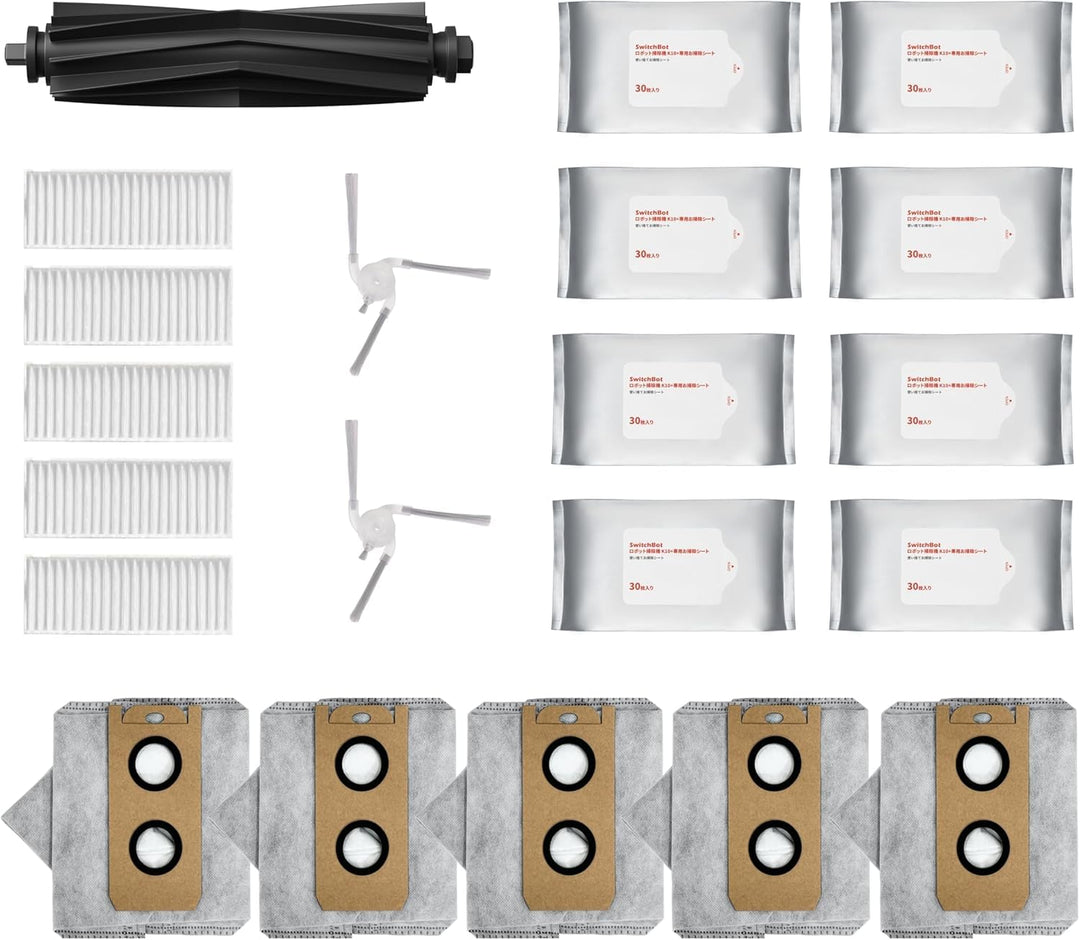 SwitchBot Set di accessori per Robot aspirapolvere K10 Pro Combo