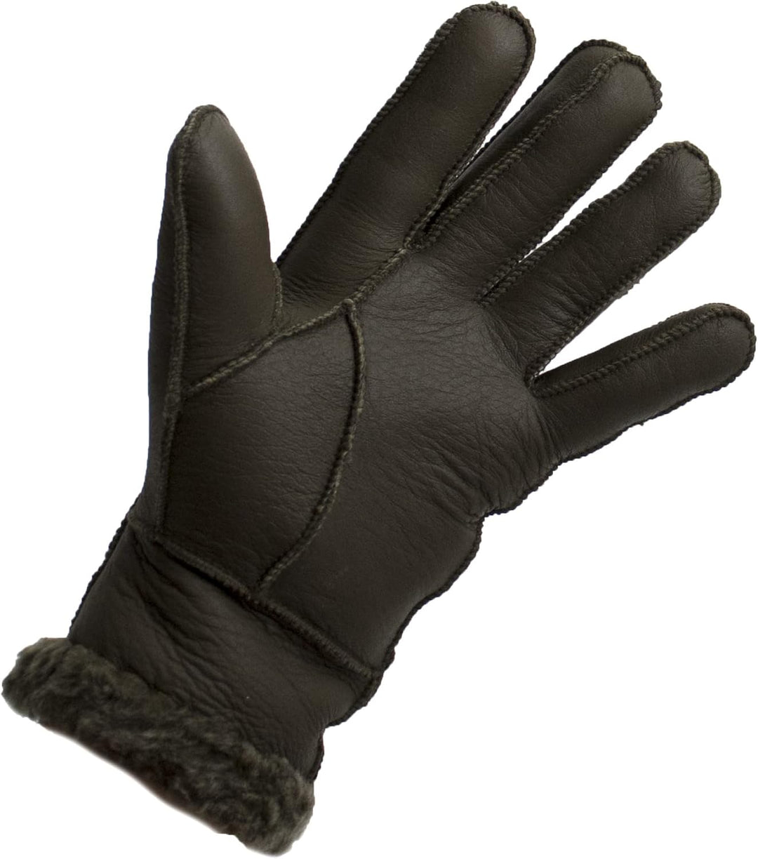 Reissner Lammfelle Fingerhandschuhe HDS-FINGER2 Merino Lammfell Nappa Leder in schwarz, beige und wa