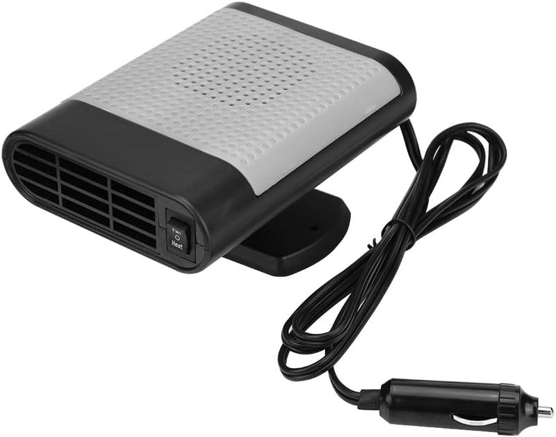 Auto Heizungslüfter, Auto Heizlüfter Heizgerät Heizung Entfroster 12V Tragbare Elektrische Scheibenh