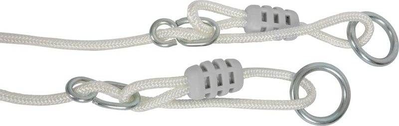 small foot Babyschaukel Seaside aus Holz und Stoff, Moderne Indoor-Schaukel mit Gurt für Babys, ab 1