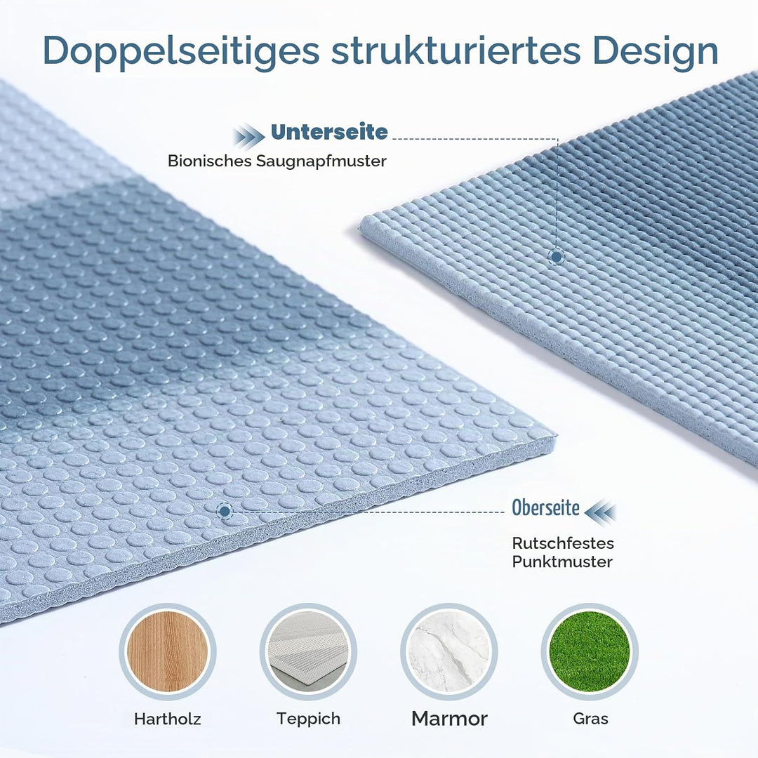 Avoalre Yogamatte faltbar, 173 x 61 cm, 5 mm – Handliche &amp; klappbare Yoga-Matte für Reise, Unterwegs