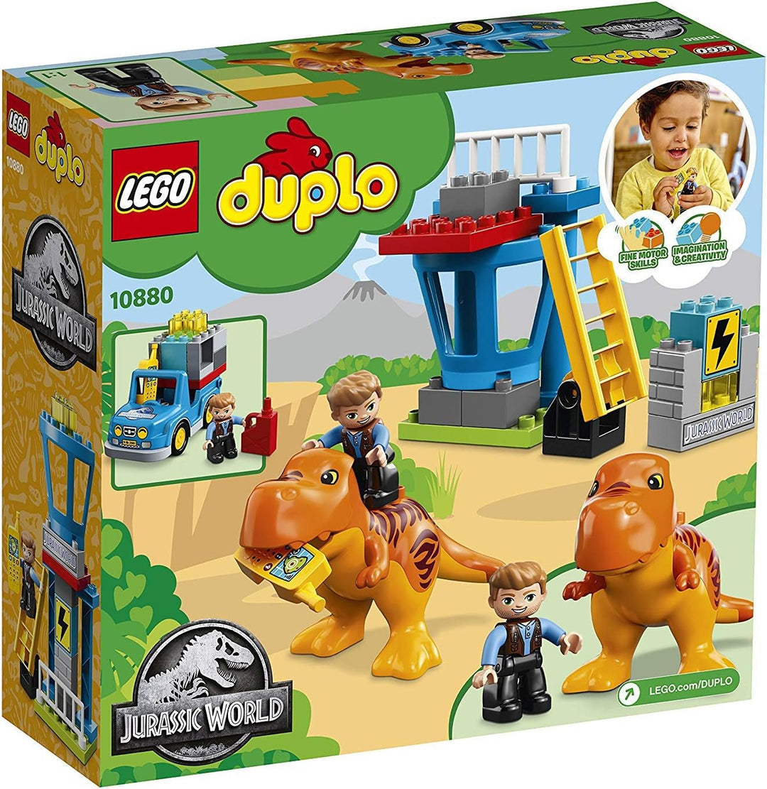LEGO 10880 DUPLO Jurassic World T-Rex Aussichtsplattform Single, Single