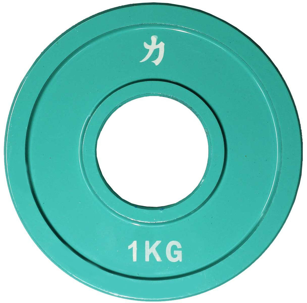 Strengthshop Olympia-Stahlscheibe, 0.5 kg - 5 kg, Paar 2.0 Kilogramm, 2.0 Kilogramm