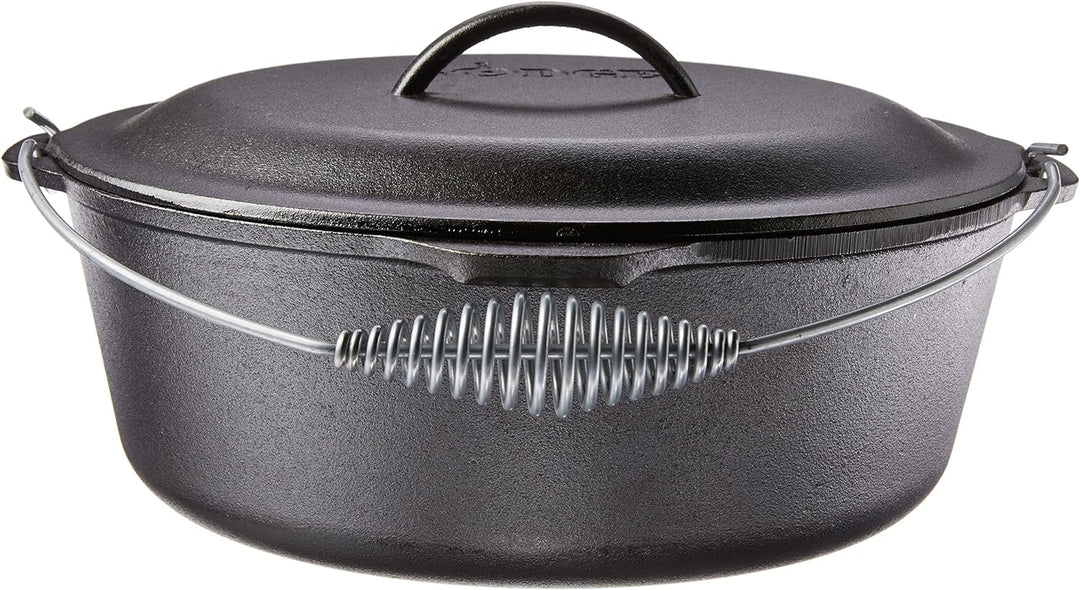 Lodge B00063RWZM Schmortopf aus Gusseisen, Black, 9 Quart 9 Quart Backofen, 9 Quart Backofen