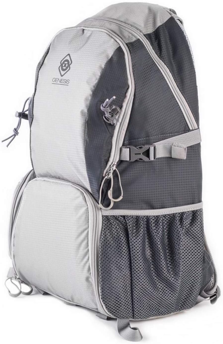 Genesis D135052 Fotorucksack Nattai für DSLR Kamera (Stativhalterung, Seitenzugrgriff, Halterung für