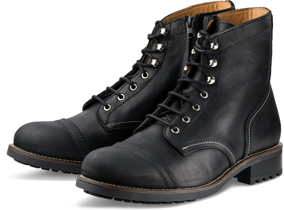 Rokker Moto Ranger Motorrad Stiefel 39 EU Schwarz, 39 EU Schwarz