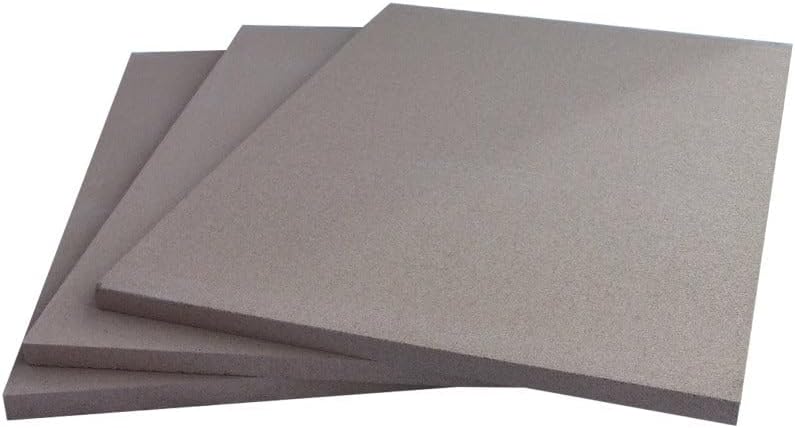 Vermiculite-Platte | Brandschutzplatte 400x300x20mm | Schamott-Ersatz