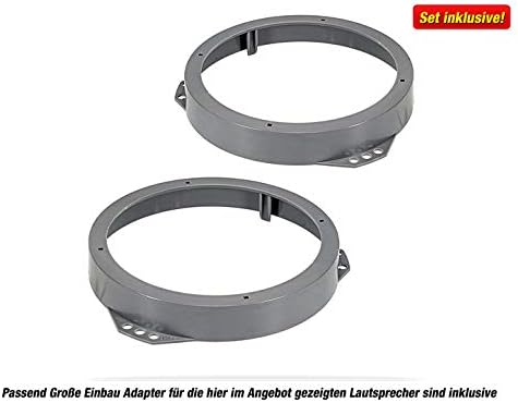 Mediadox Front/Heck 16,5cm/10cm Auto Lautsprecher/Boxen/Speaker Komplett-Set von JVC kompatibel für