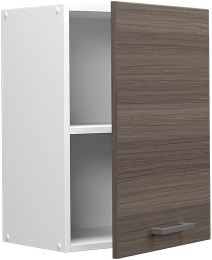 Vicco Hängeschrank R-Line, Grau/Weiss, 45 cm Grau Hängeschrank 45cm, Grau Hängeschrank 45cm