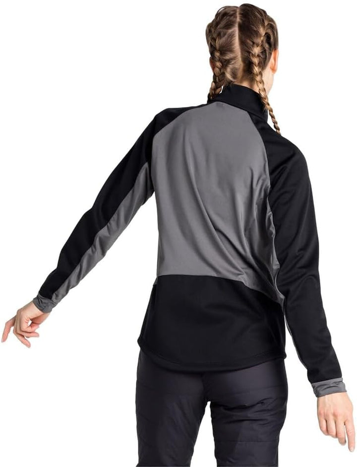 Odlo Damen Brensholmen_612661 Ski Jacket (1er Pack) S black - new odlo graphite grey, S black - new