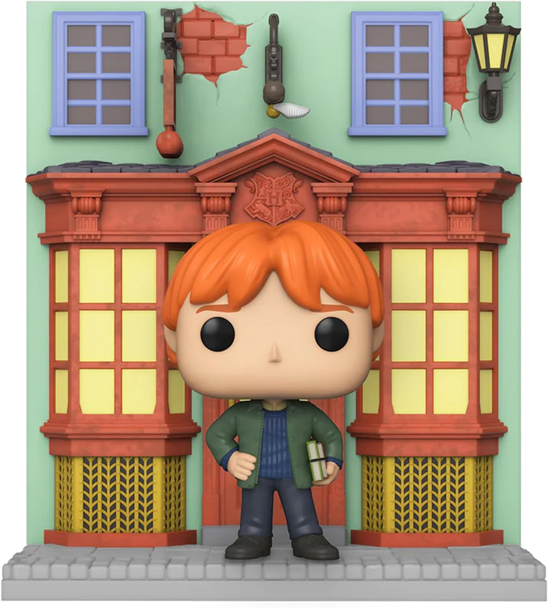 Funko Harry Potter Ron Weasley & Quality Quidditch Supplies (Pop! Deluxe) Pop! Nr. 142 Unisex Super