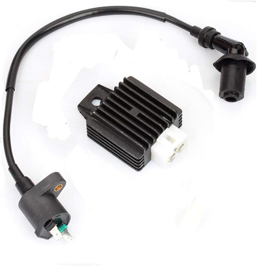 Motorradzündungsspulen, RILOER 5 Pins Roller CDI Box für Motor ATV Dirt Bikes Pit für GY6 50cc-125cc
