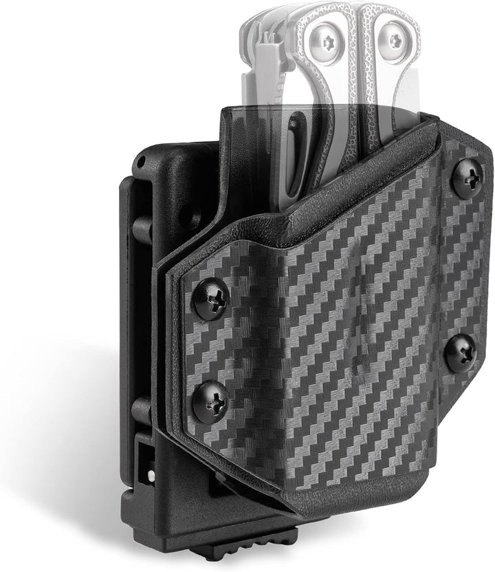 TACTICAL GEEK Kydex Holster für LEATHERMAN Multitool, mit Einstellbare Spannung, Passend für die mei